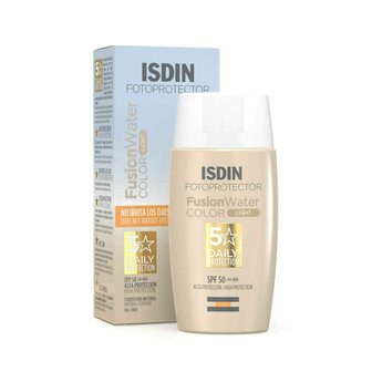 Zonnebrandcr&egrave;me met Kleur Isdin Fusion Colour Light 1