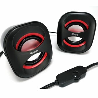 PC speakers Equip 245331 Zwart 3 W 6 W Bluetooth luidspreker 1