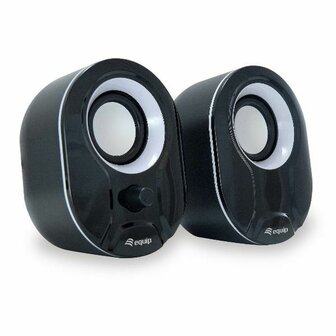 PC speakers Equip 245333 Zwart Zwart/Wit 3 W Bluetooth luidspreker 1
