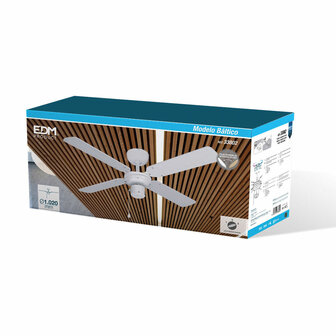 Plafondventilator EDM 33802 B&aacute;ltico Wit 50 W &oslash; 102 cm 5