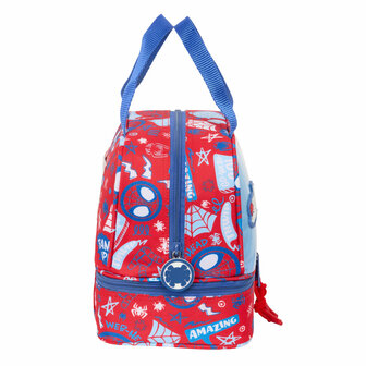 Lunchtrommel Spider-Man Rescue Blauw Rood 20 x 20 x 15 cm 3