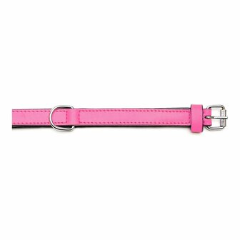Hondenhalsband Gloria Gestoffeerd Fuchsia (40 cm) (40 x 2 cm) 3