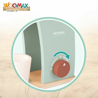 Speelgoed koffiezetapparaat Woomax 6 Onderdelen (6 Stuks) 4