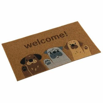 Deurmat Versa Welcome Thermoplast 40 x 2 x 70 cm Hond 1