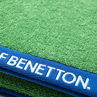 Strandhanddoek Benetton Rainbow Groen (160 x 90 cm) 2