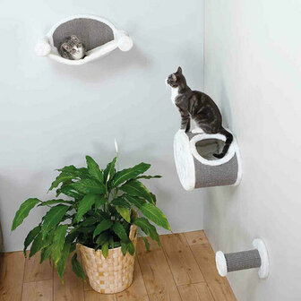 Krabpaal voor Katten Trixie Wit Grijs &Oslash; 18 cm 3