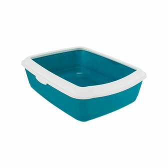 Kattenbak Trixie Classic Blauw Wit Plastic 37 &times; 15 &times; 47 cm 1