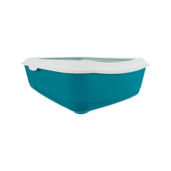 Kattenbak Trixie Classic Blauw Wit Plastic 37 &times; 15 &times; 47 cm 3
