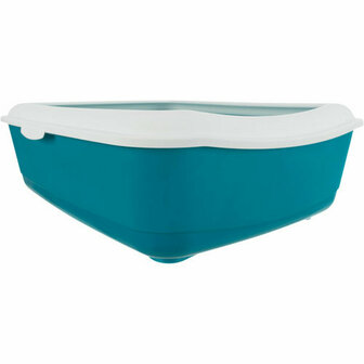 Kattenbak Trixie Classic Blauw Wit Plastic 37 &times; 15 &times; 47 cm 4