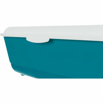 Kattenbak Trixie Classic Blauw Wit Plastic 37 &times; 15 &times; 47 cm 6