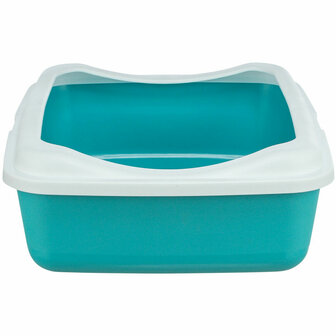 Kattenbak Trixie Classic Blauw Wit Plastic 37 &times; 15 &times; 47 cm 7