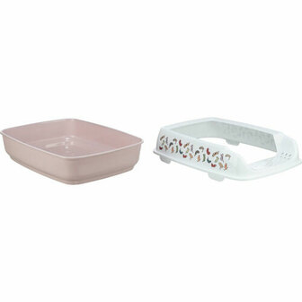 Kattenbak Trixie Delio Wit Lila Plastic 38 &times; 20 &times; 50 cm 8