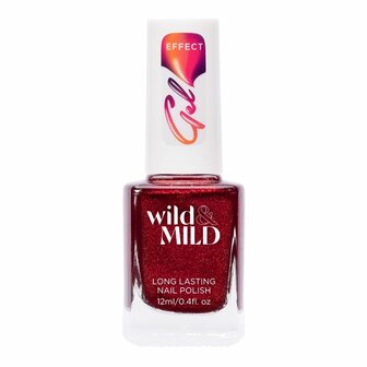 Nagellak Wild &amp; Mild Gel Effect Ruby Heart 12 ml 1