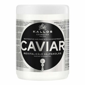 Herstellend haarmasker Kallos Cosmetics Caviar 1 L 1