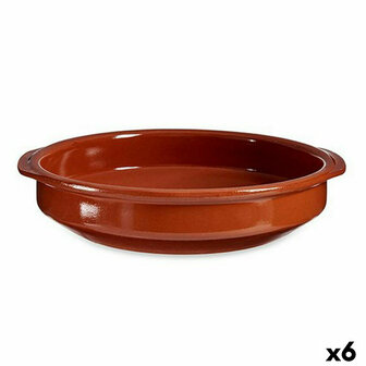 Sauspan 0136 Honing Aardewerk 38 x 7 x 36 cm (6 Stuks) 1