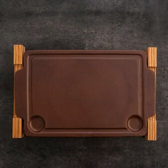 Stenen grill Anaflor Keramisch Bruin (36,5 X 24 cm) 2