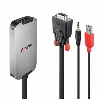 Adapter DisplayPort naar VGA LINDY 38296 Zwart 1