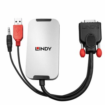 Adapter DisplayPort naar VGA LINDY 38296 Zwart 2