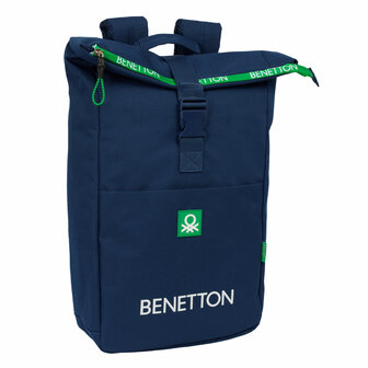 Laptoptas Benetton Green Marineblauw 28 x 42 x 13 cm 1