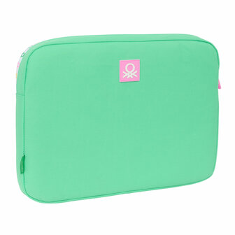 Laptophoes Benetton Mint Groen 15,6&amp;apos;&amp;apos; 39,5 x 27,5 x 3,5 cm 1