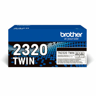 Originele Toner Brother L2300D/L2340DW/L2360DN/L2365DW/L2500/L2700 Zwart (2 Stuks) 2