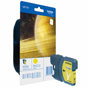Originele inktcartridge Brother LC-1100Y Geel 1