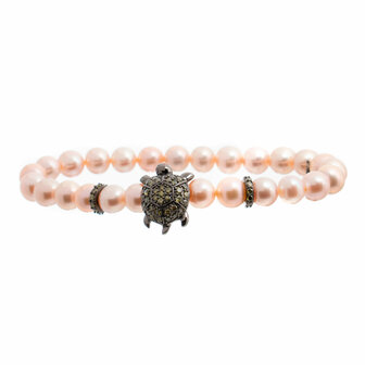 Lancaster JLA-BR-TURTLE-3-PE 16 mm Dames armband 2