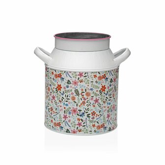 Vaas Versa Roze Metaal Blommor 13 x 15,5 x 21 cm 1
