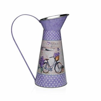 Vaas Versa Lila Metaal Fiets 16 x 28 x 22 cm 1