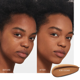 Vloeibare Foundation Synchro Skin Self-Refreshing Shiseido 430-cedar Spf 30 30 ml 2
