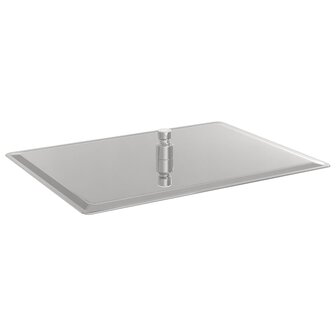 Regendouchekop rechthoekig 40x30 cm roestvrij staal 304 5