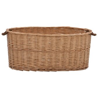 Houtmand met handvatten 78x54x34 cm natuurlijk wilgenhout 2