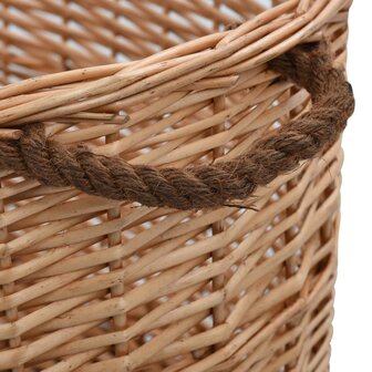 Houtmand met handvatten 78x54x34 cm natuurlijk wilgenhout 3