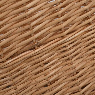 Houtmand met handvatten 78x54x34 cm natuurlijk wilgenhout 5