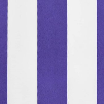 Vervangingsdoek voor luifelrok gestreept 5 m blauw en wit 5