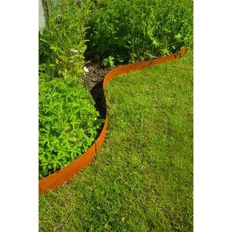 Nature Borderrand 3 st 91,4x10,2 cm cortenstaal 1