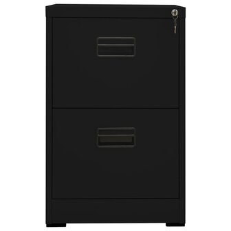 Archiefkast 46x62x72,5 cm staal zwart 2