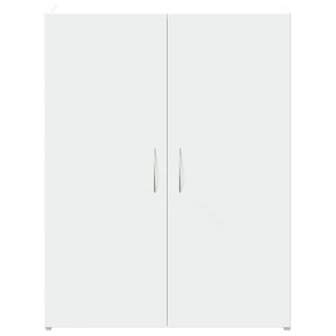 Archiefkast 60x32x77,5 cm bewerkt hout wit 4