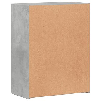 Archiefkast 60x32x77,5 cm bewerkt hout betongrijs 6
