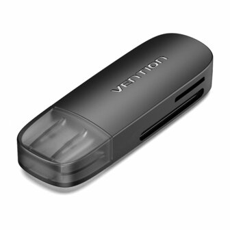 Kaartlezer Extern Vention CLFB0 Zwart 1