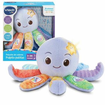 Knuffel Vtech Textiel Octopus 20,5 x 17,6 x 11 cm 2