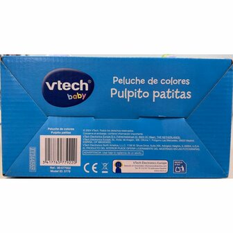 Knuffel Vtech Textiel Octopus 20,5 x 17,6 x 11 cm 7