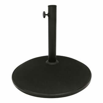 Parasolvoet Colorbaby 25 kg Zwart Staal Cement 1