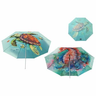 Strandparasol &Oslash; 140 cm SPF50+ Navy 2
