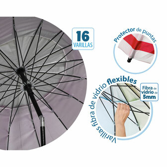 Strandparasol &Oslash; 220 cm SPF50+ Anker 3