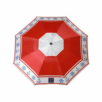 Strandparasol Rood &Oslash; 200 cm SPF50+ Anker 2