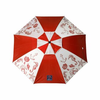Strandparasol Rood &Oslash; 200 cm SPF50+ Navy 1