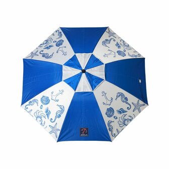 Strandparasol Blauw &Oslash; 200 cm SPF50+ Navy 2