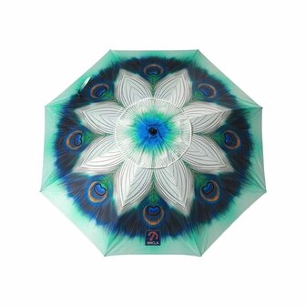Strandparasol Groen &Oslash; 180 cm SPF50+ Pauw 2