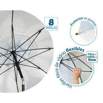 Strandparasol Groen &Oslash; 180 cm SPF50+ Pauw 4